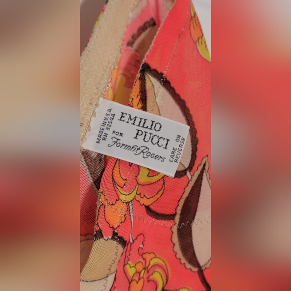 Emilio Pucci for Fromfit Rogers shorts with hooks for garterbelt. Size small. - Picture 4 of 11